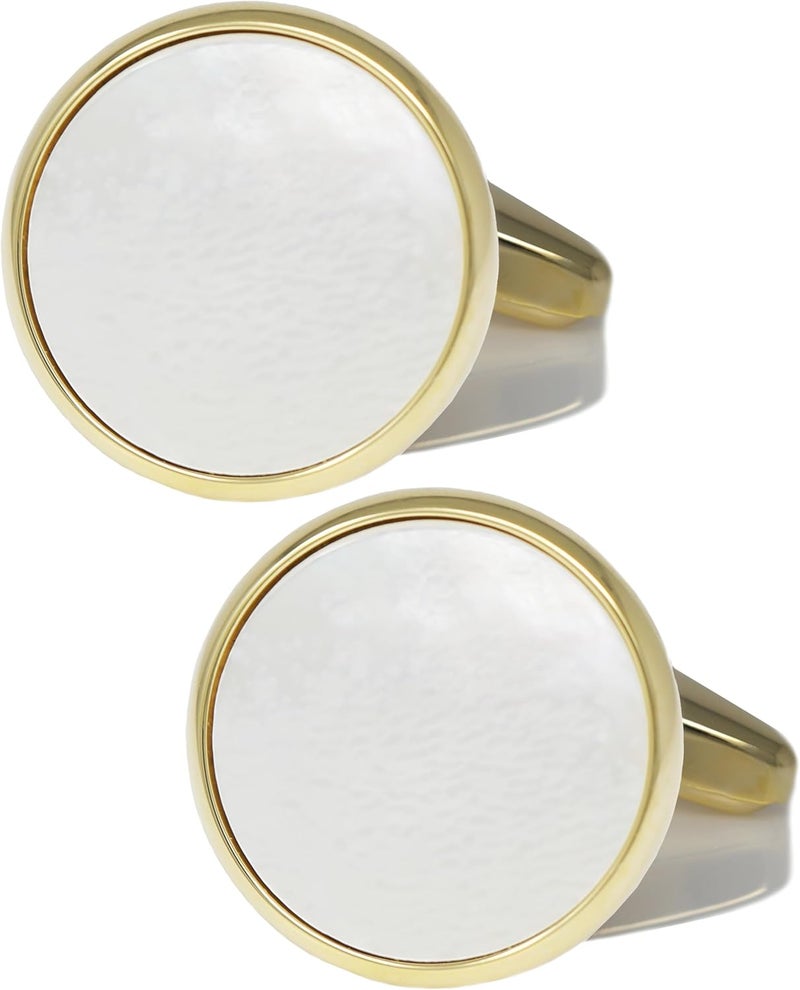 MENDEPOT Men Formal Wear Dress Shirt Cufflinks And Studs Set With Box Wedding Groom Groomsmen Gift - Image 4